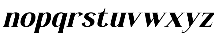 Sunny Oasis Italic Font LOWERCASE