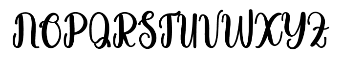 Sunny Sunshine Font UPPERCASE