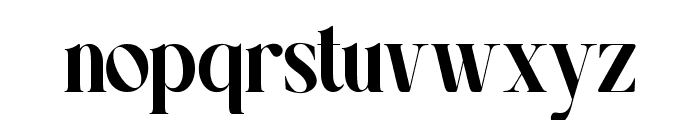 Sunrise Avenue Regular Font LOWERCASE