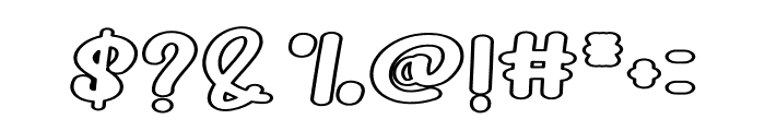 Sunset Sunshine Font OTHER CHARS
