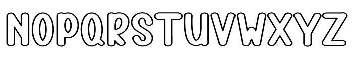 Sunset Sunshine Font UPPERCASE