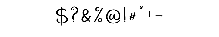 Sunshine Summering Font OTHER CHARS