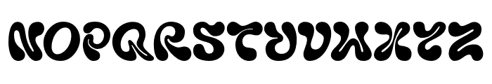 Sunstream Bold Font UPPERCASE