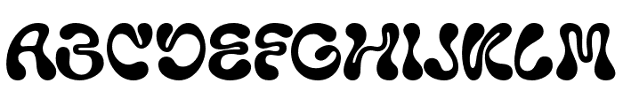 Sunstream Regular Font UPPERCASE