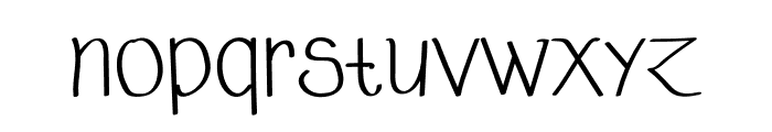 Suntine Font LOWERCASE