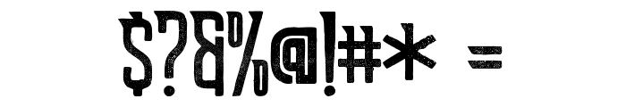 Supata-Halftone Font OTHER CHARS