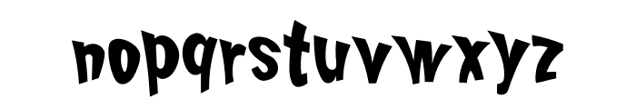 Super Awesome Font LOWERCASE