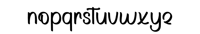 Super Boy Font LOWERCASE