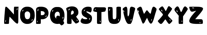 Super Bubbles Regular Font UPPERCASE