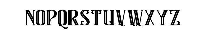 Super Byzantine Regular Font LOWERCASE