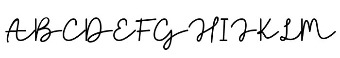 Super Charm Script Font UPPERCASE