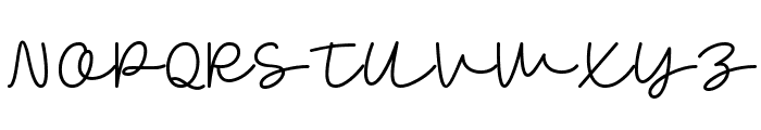 Super Charm Script Font UPPERCASE