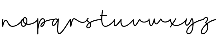 Super Charm Script Font LOWERCASE