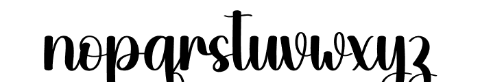 Super Christmas Font LOWERCASE