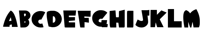 Super Dino Regular Font LOWERCASE