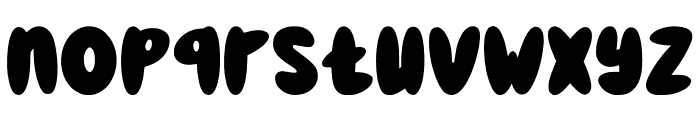 Super Dream Regular Font LOWERCASE