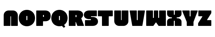 Super Energy Regular Font UPPERCASE