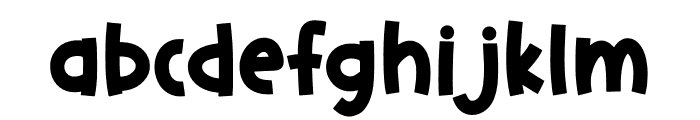 Super Freak Font LOWERCASE