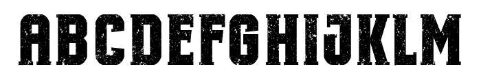 Super Grunge Font UPPERCASE