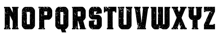 Super Grunge Font UPPERCASE