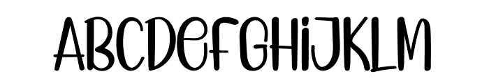 Super House Font LOWERCASE