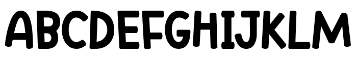 Super Humble Font LOWERCASE