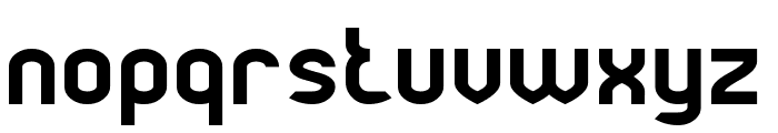 Super Hybrid Bold Font LOWERCASE