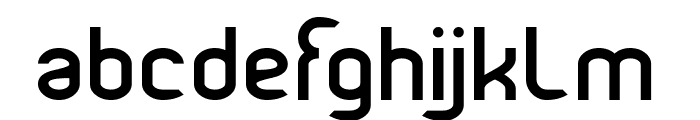 Super Hybrid Font LOWERCASE