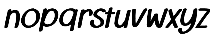 Super KindItalic Font LOWERCASE