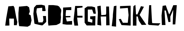 Super Punk Regular Font UPPERCASE