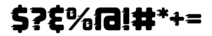 Super Racer Font OTHER CHARS