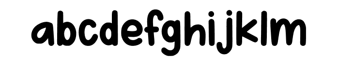 Super Shy Font LOWERCASE