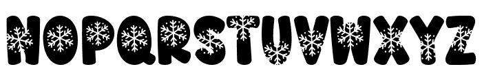 Super Snowy Two Font UPPERCASE