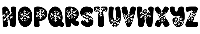 Super Snowy Two Font LOWERCASE