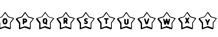 Super Star Regular Font UPPERCASE