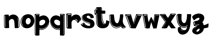 Super Star Font LOWERCASE