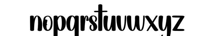 Super Stars Font LOWERCASE