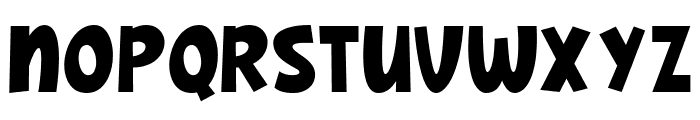 Super Striker Font LOWERCASE