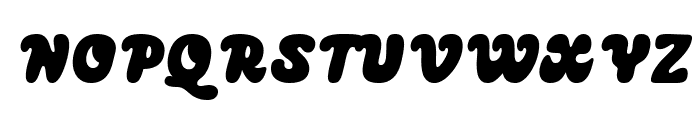 Super Taste Regular Font UPPERCASE