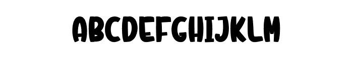 Super Winter Font LOWERCASE