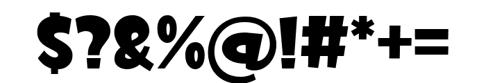 Super Zoom Font OTHER CHARS
