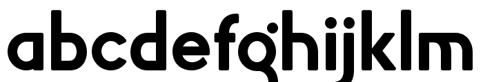 SuperHeroRegular Font LOWERCASE