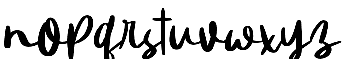SuperLovelyTrio-Regular Font LOWERCASE