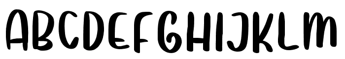 SuperLovelyTrio2-Regular Font UPPERCASE