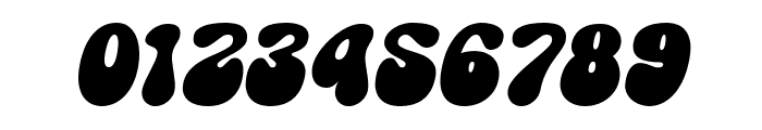 SuperRetro-Italic Font OTHER CHARS