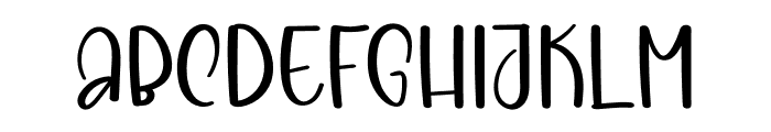 Superball Font LOWERCASE