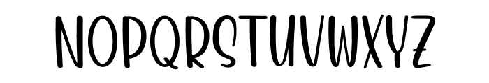 Superball Font LOWERCASE