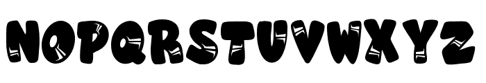 Superbomb Font LOWERCASE