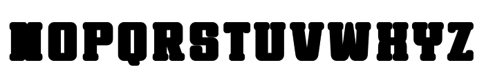Supers Sports Solid Font LOWERCASE