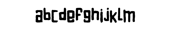 SupperFather Font LOWERCASE
